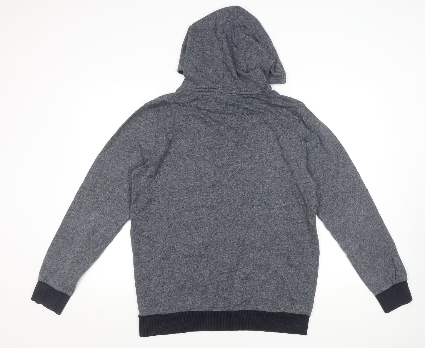Mens UK Size L JACK & JONES Grey Pullover Hoodie