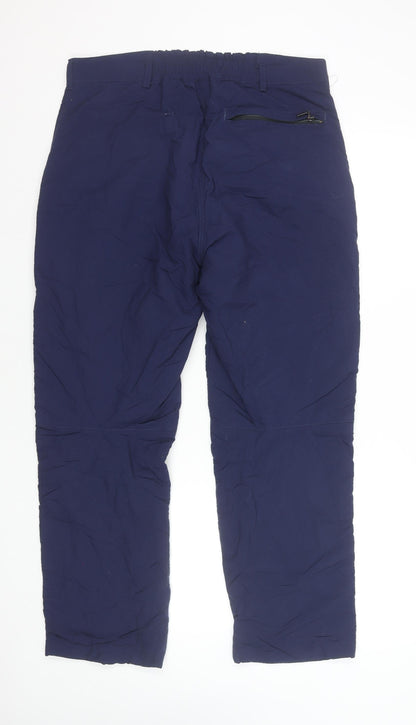 Rohan Men's Blue Steppes Cargo Trousers 36 Regular Polyamide Outdoor