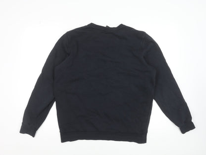 Under Armour Men's Black Crew Neck Pullover Sweatshirt Size S