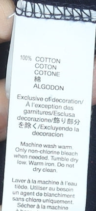 GAP Boys Navy Blue Short Sleeve Logo T-Shirt 5 Years 100% Cotton