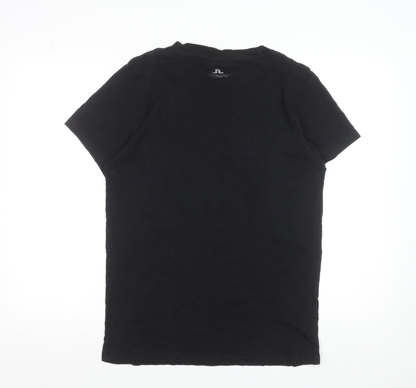 Mens UK Size L J.Lindeberg Black  T-Shirt