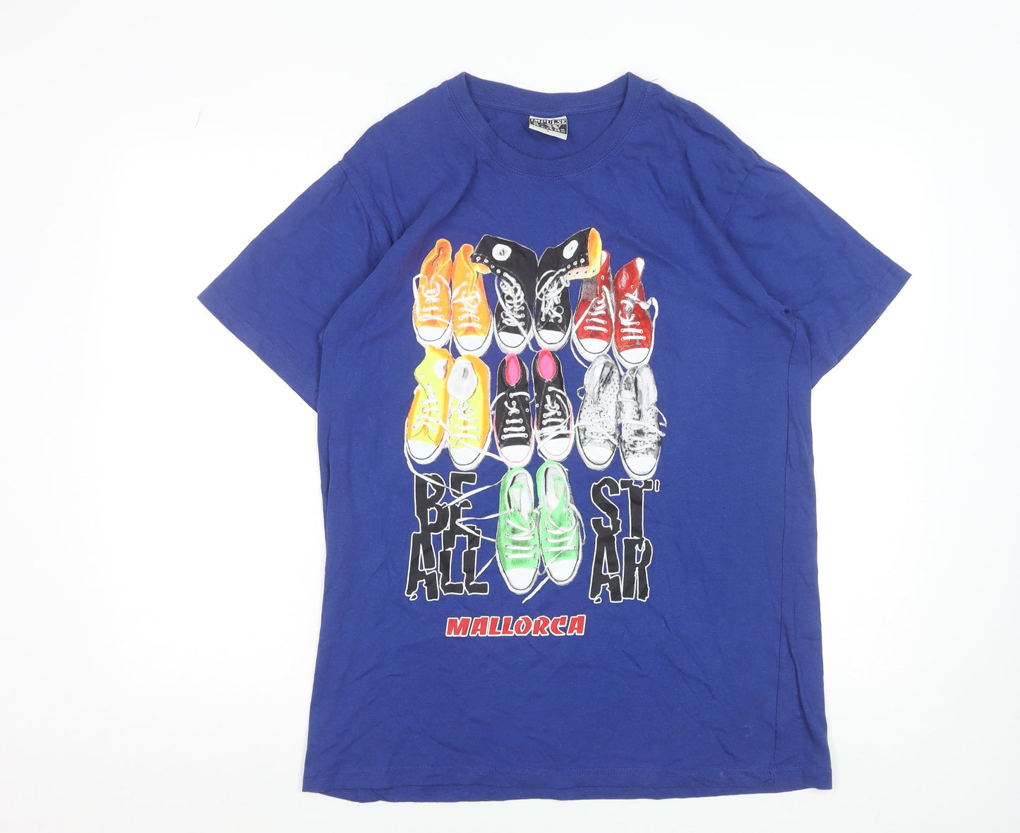 Mens UK Size L Impulse Wear Blue  T-Shirt