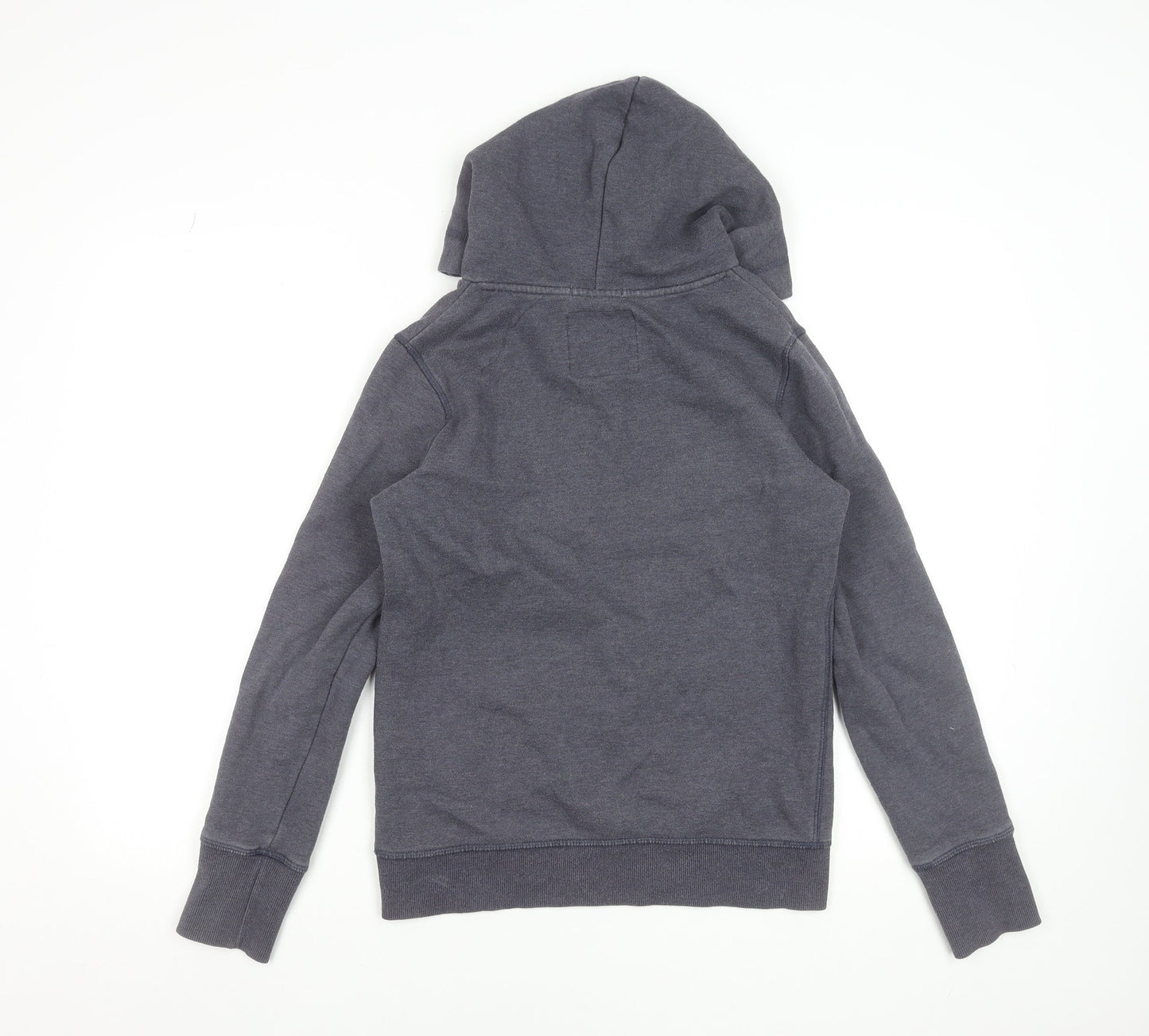 Womens UK Size S Superdry Grey Pullover Hoodie
