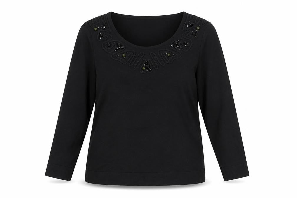 Womens UK Size 14 Marks and Spencer Black Pullover Jumper