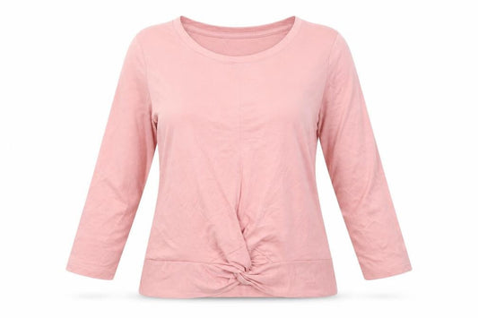 Womens UK Size M Kappa Pink Basic T-Shirt
