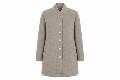 Womens UK Size XL Preston Beige Overcoat