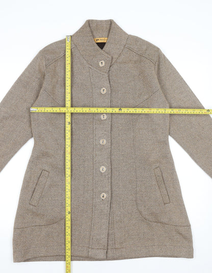 Womens UK Size XL Preston Beige Overcoat