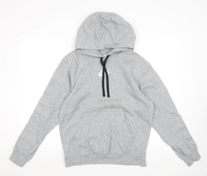 Nike Men's Grey Pullover Hoodie XS Regular Fit Sports Fleece