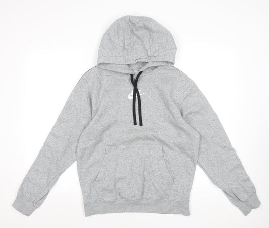 Mens UK Size XS Nike Grey Pullover Hoodie