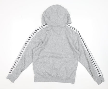 Nike Men's Grey Pullover Hoodie XS Regular Fit Sports Fleece