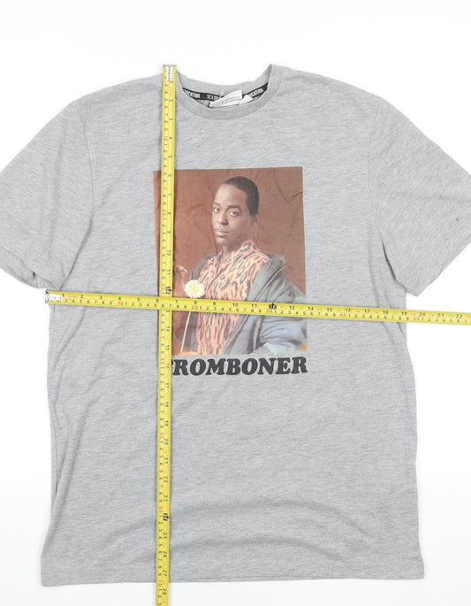 Sex Education Men's Grey Graphic T-Shirt M Funny Tromboner Netflix