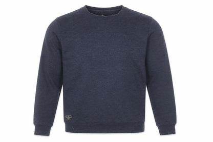 Mens UK Size M Threadbare Blue Pullover Sweatshirt