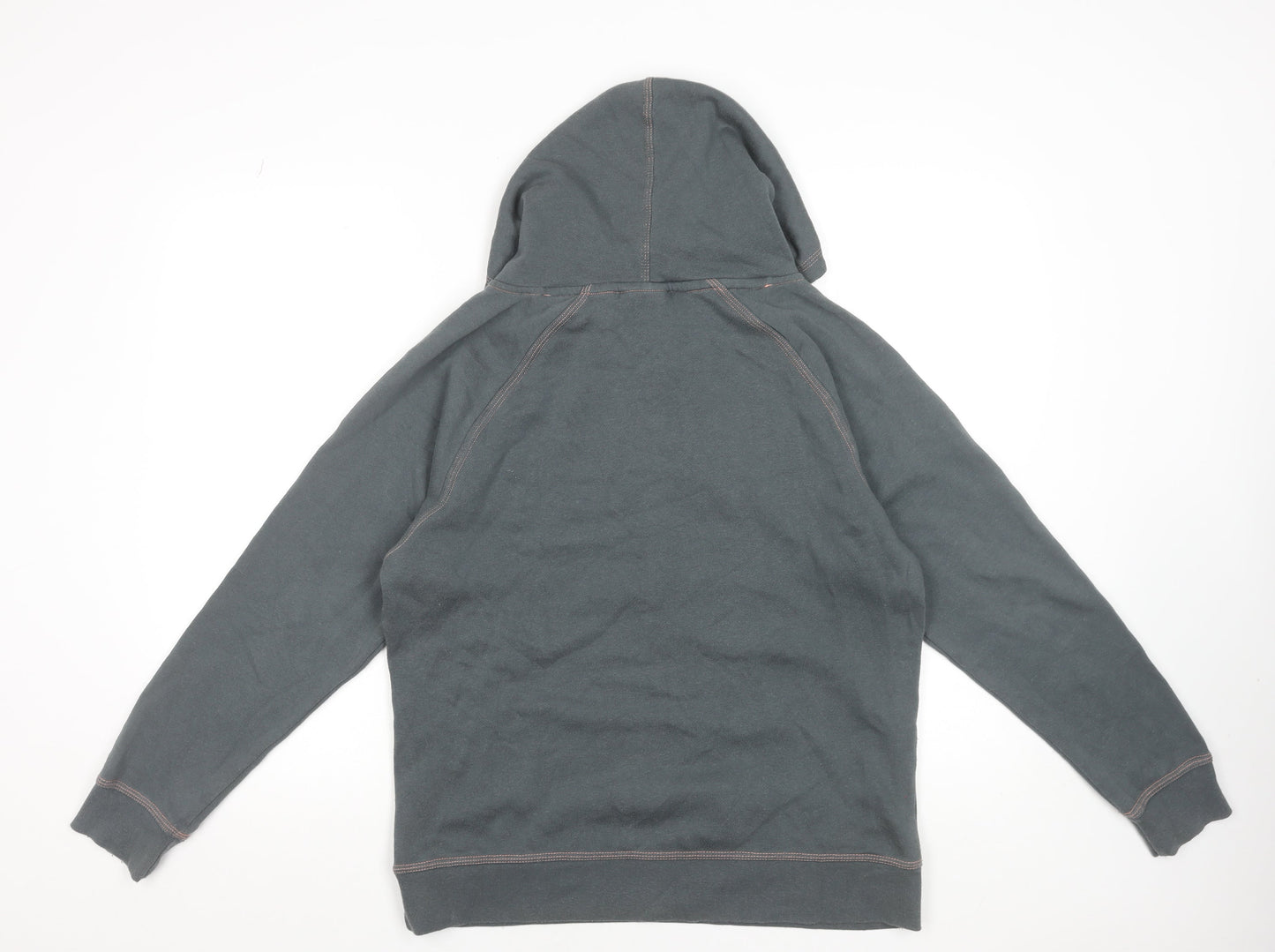Womens UK Size M J. America Grey Pullover Hoodie