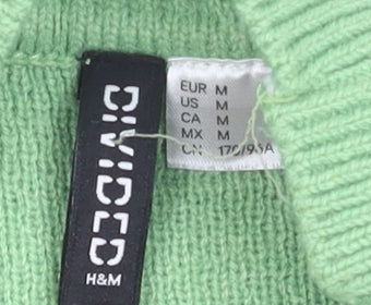 Womens UK Size 12 H&M Green Pullover Jumper