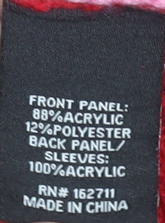 33 Degrees Women’s Multicoloured M Sequin Christmas Pullover Jumper