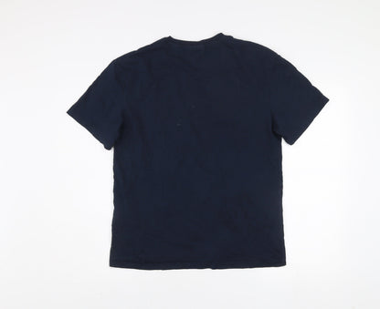 Mens UK Size M JACK & JONES Blue  T-Shirt