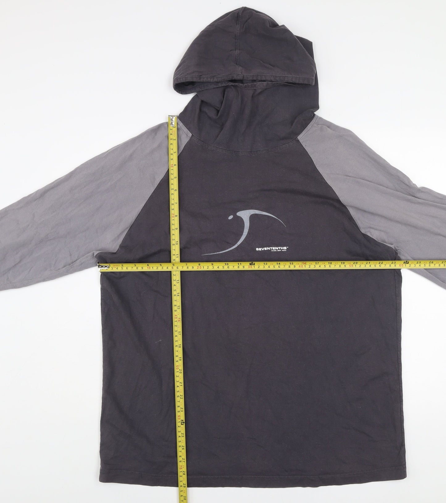 Seventenths Red Sea Men's Grey XXL Pullover Hoodie