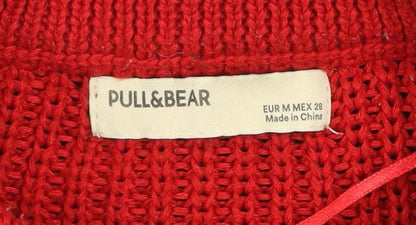 Womens UK Size 12 Pull&Bear Multicoloured Pullover Jumper