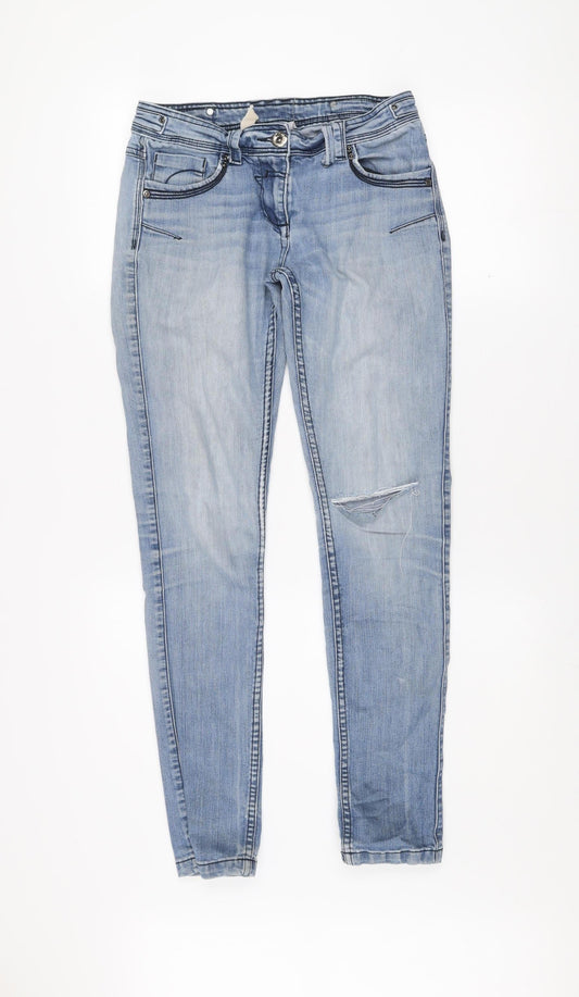 Red Herring Women's Blue Size 10 Skinny Stretch Jeans