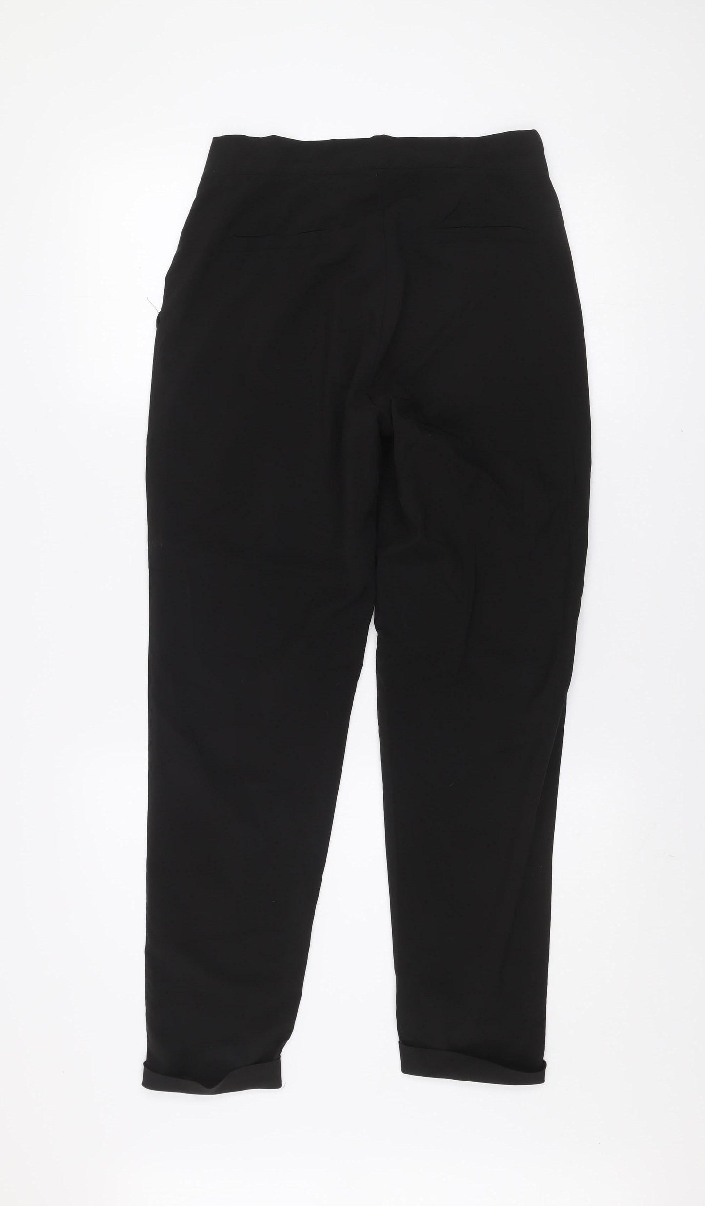 Womens UK Size 12 Love Label Regular Fit Casual Business Workwear Black Trousers