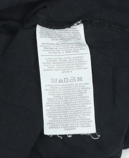 Nike Men's Black XL Graphic Tiger Print Short Sleeve T-Shirt