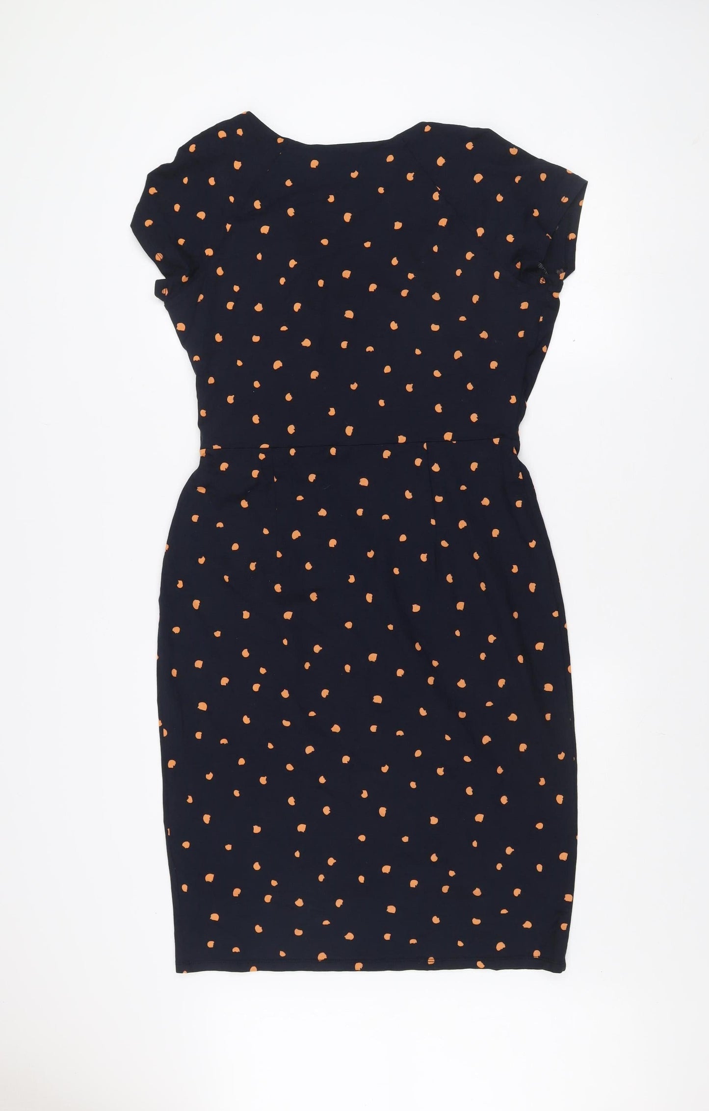 Bravissimo Women’s Blue Polka Dot Sheath Dress Size 16
