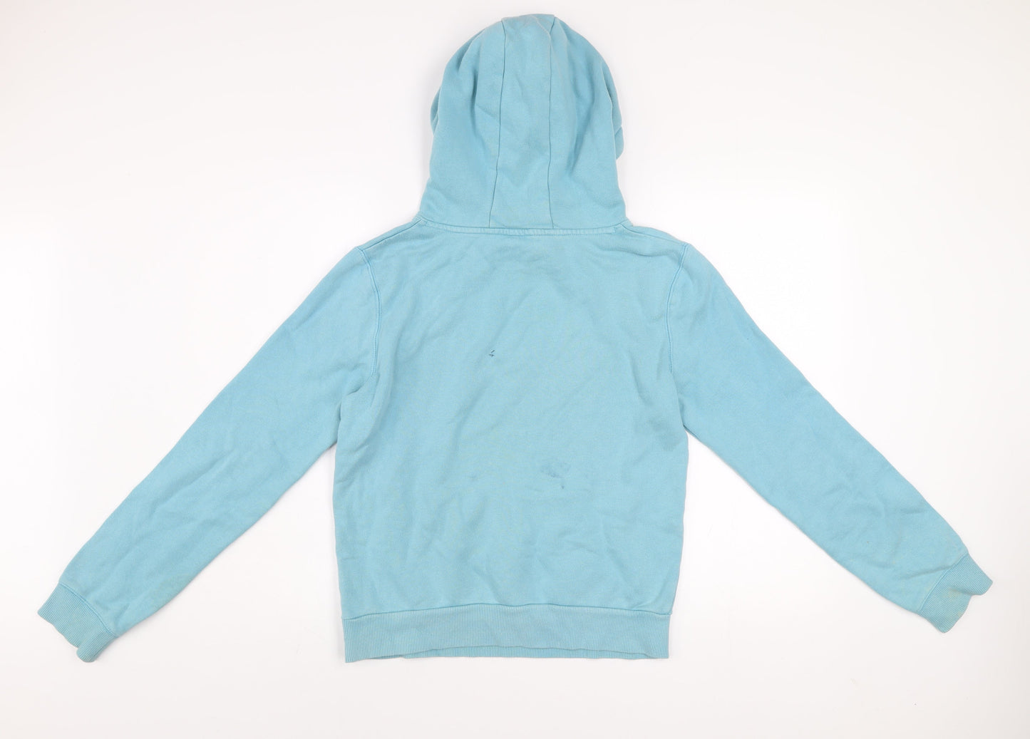 Animal Womens Blue Size 10 Pullover Hoodie Cotton Casual
