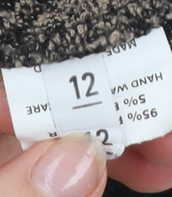 Bassini Womens Brown Check Midi Stretch Pencil Skirt Size 12