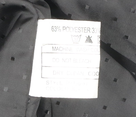 Klass Collection Women's Black Size 20 Classic Blazer Jacket