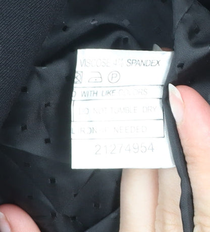 Klass Collection Women's Black Size 20 Classic Blazer Jacket