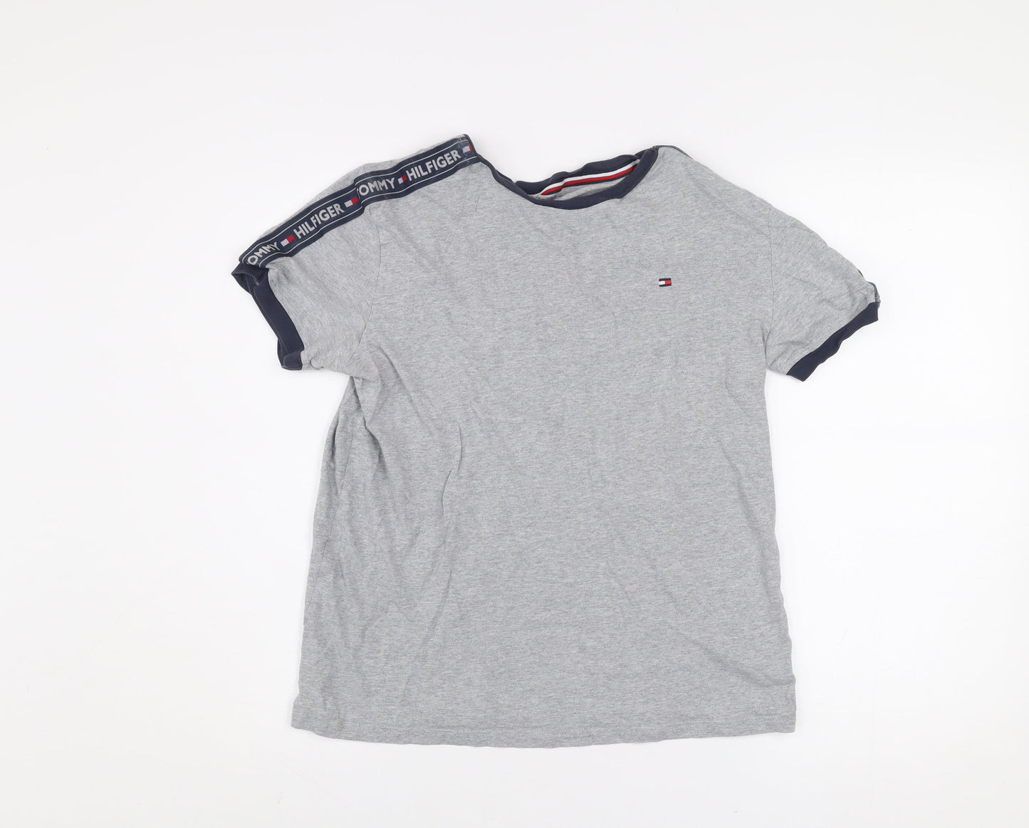 Mens UK Size S Tommy Hilfiger Grey  T-Shirt