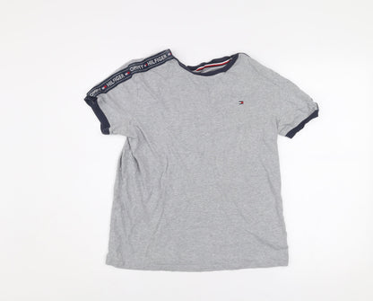 Mens UK Size S Tommy Hilfiger Grey  T-Shirt