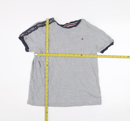 Mens UK Size S Tommy Hilfiger Grey  T-Shirt