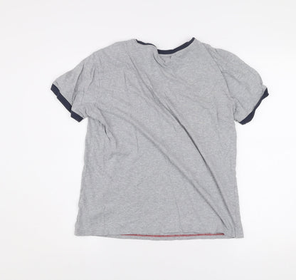 Mens UK Size S Tommy Hilfiger Grey  T-Shirt