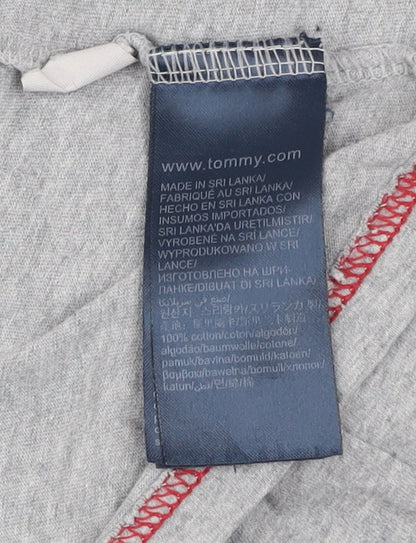 Mens UK Size S Tommy Hilfiger Grey  T-Shirt