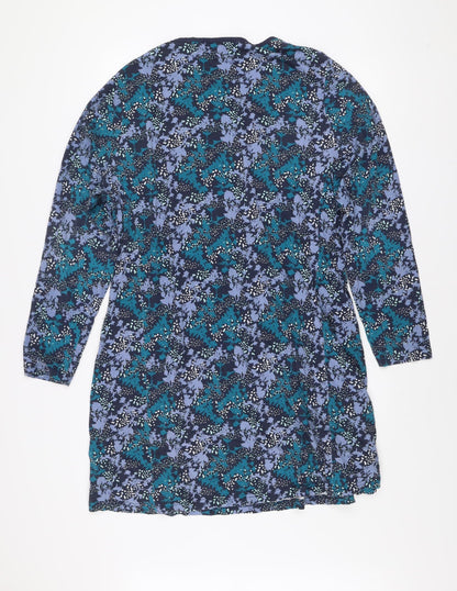 Mountain Warehouse Women’s Multicoloured Size 20 Floral Cotton Shift Dress