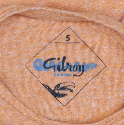 Gilroy Men’s Orange Guinness Toucan Graphic T-Shirt Size S