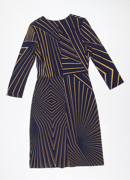 Womens UK Size M Jigsaw Wrap Dress