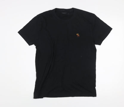 Abercrombie & Fitch Men's Black M Soft AF Crew Neck T-Shirt
