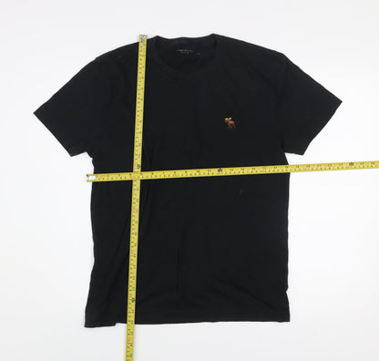 Abercrombie & Fitch Men's Black M Soft AF Crew Neck T-Shirt