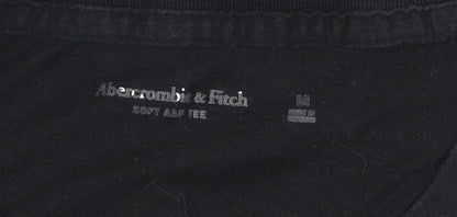 Abercrombie & Fitch Men's Black M Soft AF Crew Neck T-Shirt