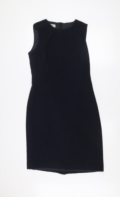 Hobbs Women’s Black Sleeveless Sheath Work Dress Size 12