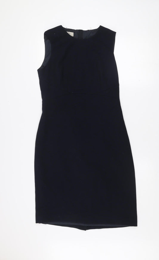 Hobbs Women’s Black Sleeveless Sheath Work Dress Size 12
