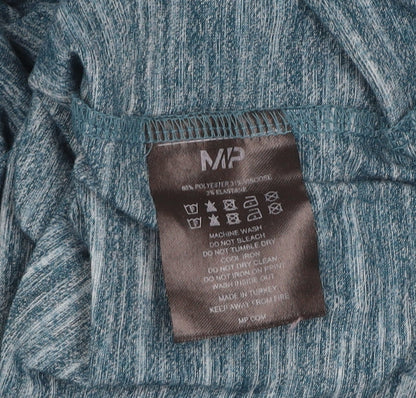 MP Men's Blue Long Sleeve Training Top Size S Athletic Fit