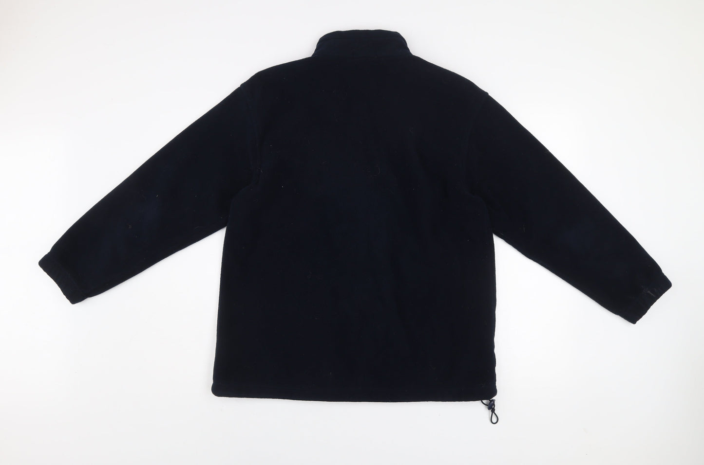 Marks and Spencer Men's Blue Fleece Full Zip Jacket Size M