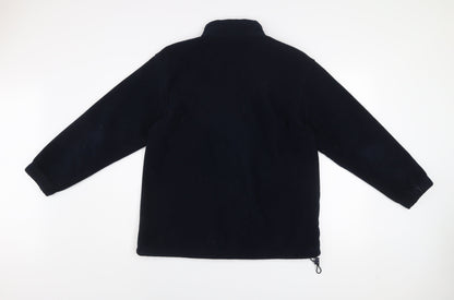 Marks and Spencer Men's Blue Fleece Full Zip Jacket Size M