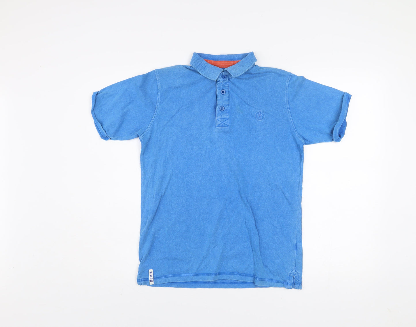 Rocha John Rocha Boys Blue 11-12 Years Cotton Polo Shirt