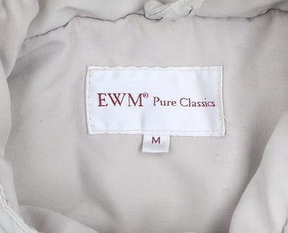 EWM Pure Classics Men's Beige Padded Waistcoat Bodywarmer M Polyester