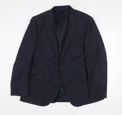 Mens UK Size 44 NEXT Regular Blue Suit Jacket