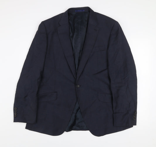 Mens UK Size 44 NEXT Regular Blue Suit Jacket